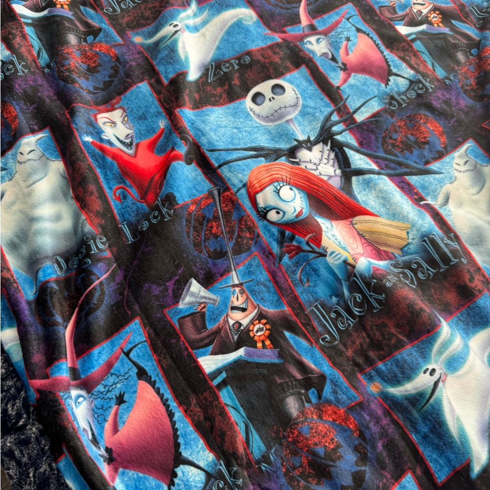 Nightmare Before Christmas Fleece Blanket